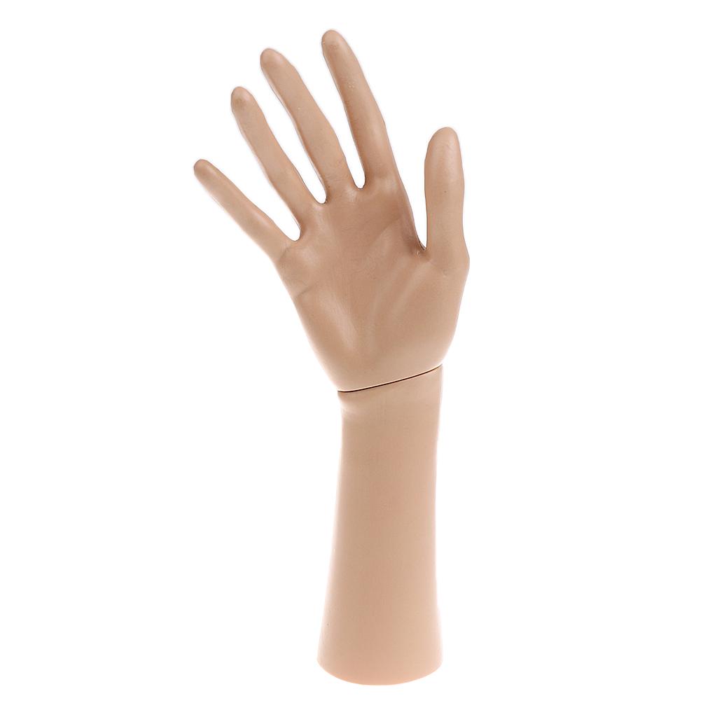 12-Inch Mannequin Hand Model Manikin Rings Bangles Jewelry Display Hand Tool Store Window Display Holder