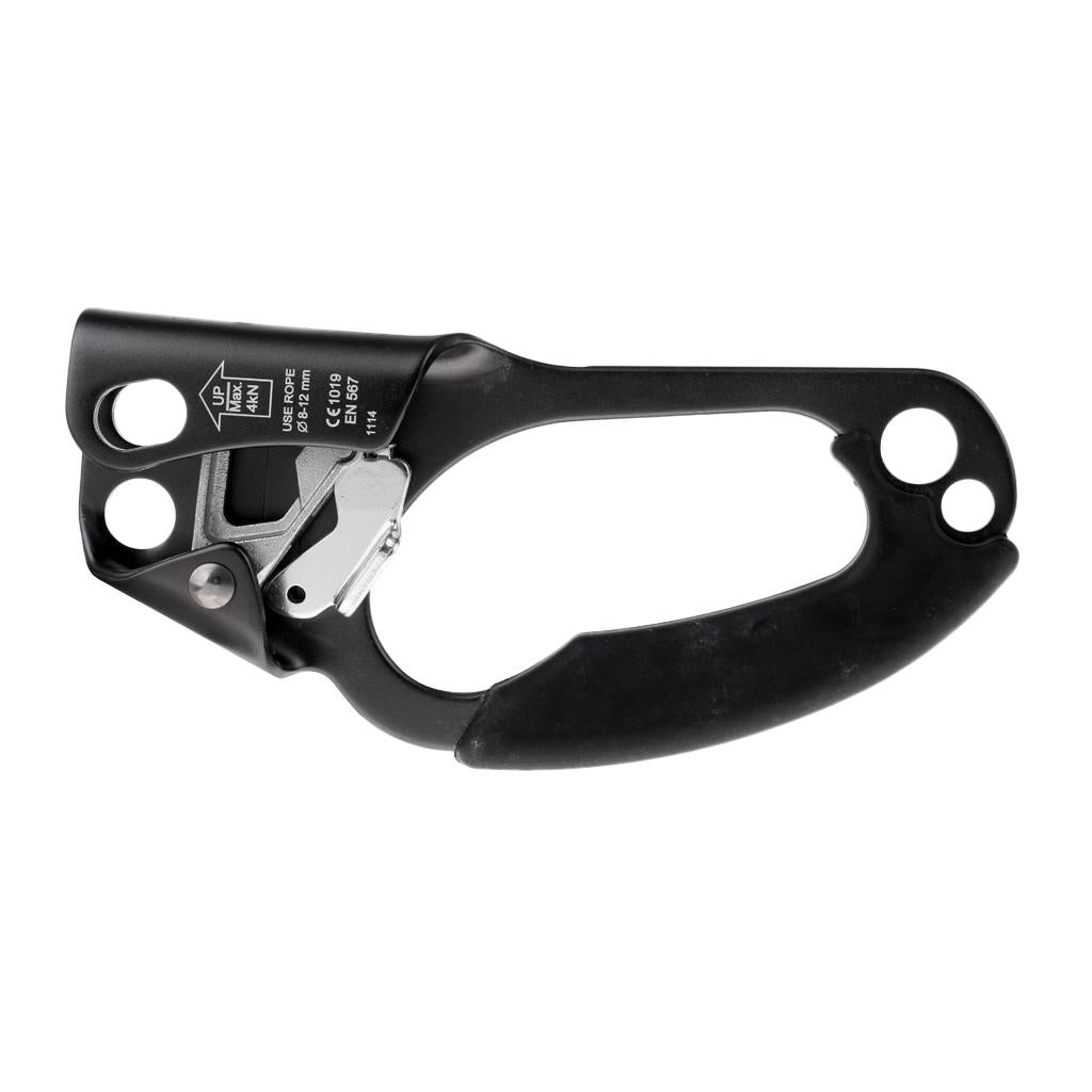 Outdoor Rock Tree Climbing Caving Left Hand Ascender for 8-12 mm Rope 