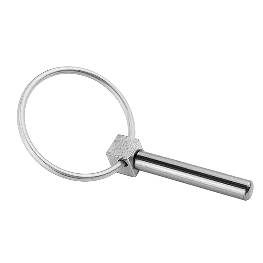 Quick Release Pin, 316 Stainless Steel Marine Hardware Boat/Bimini Top 8mm