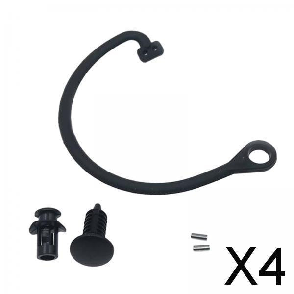 4xFuel Cap Retaining Strap Fuel Cap Tether for Audi A3 A5 Easy to Install Curved