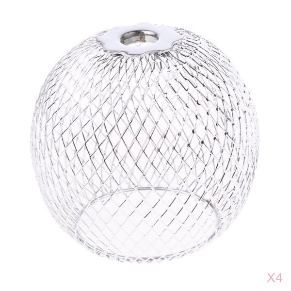 4 Pcs Iron Table Lamp Shade Circular Craft Lamp Shade Small Lamp Shade