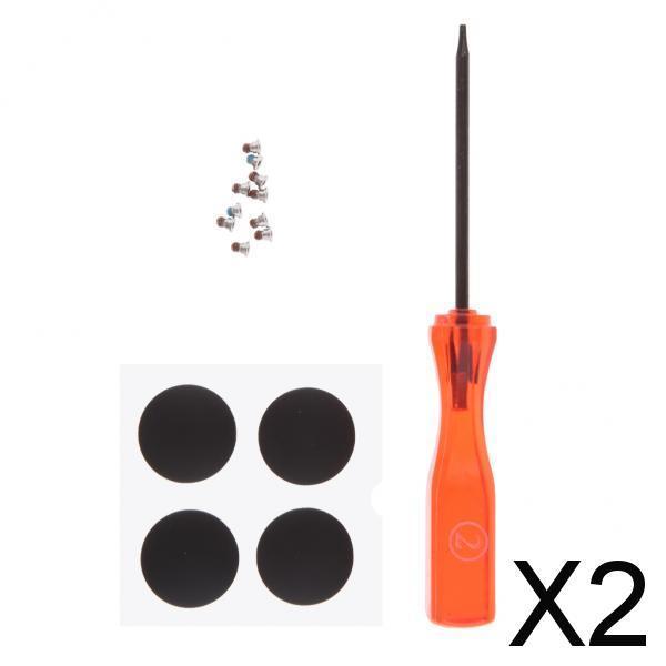 2x4 Pack Case Feet + Screws + Screwdriver for MacBook Retina A1398 A1425 A1502