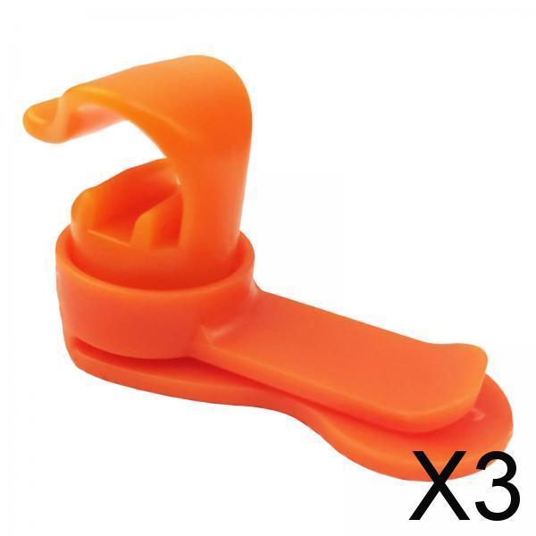 3xWater Tube Clamp Fixed Clip Accessories Removable for Cycling Running Sport