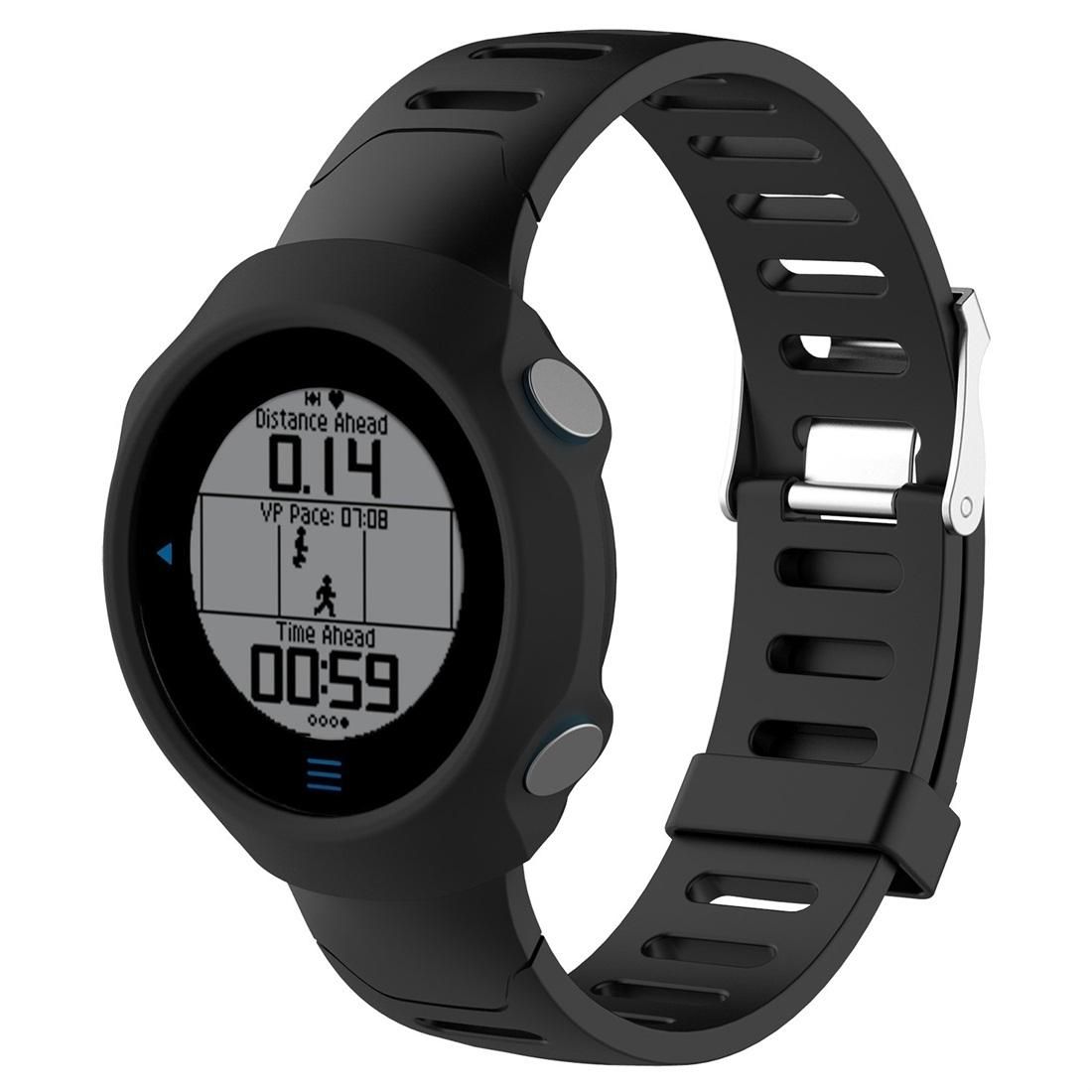 Smart Watch Silicone Protective Case for Garmin Forerunner 610 (Black)