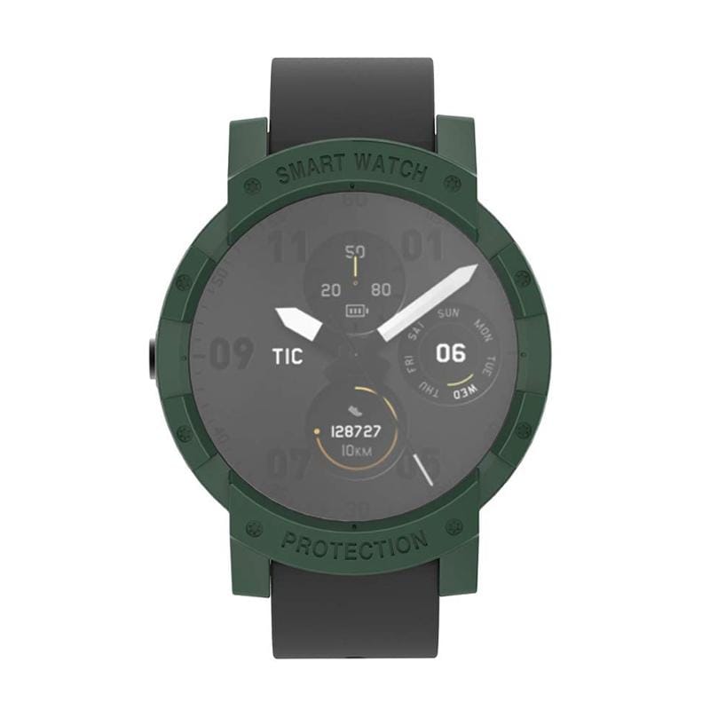 For Tic Watch E PC Protective Case (Army Green)