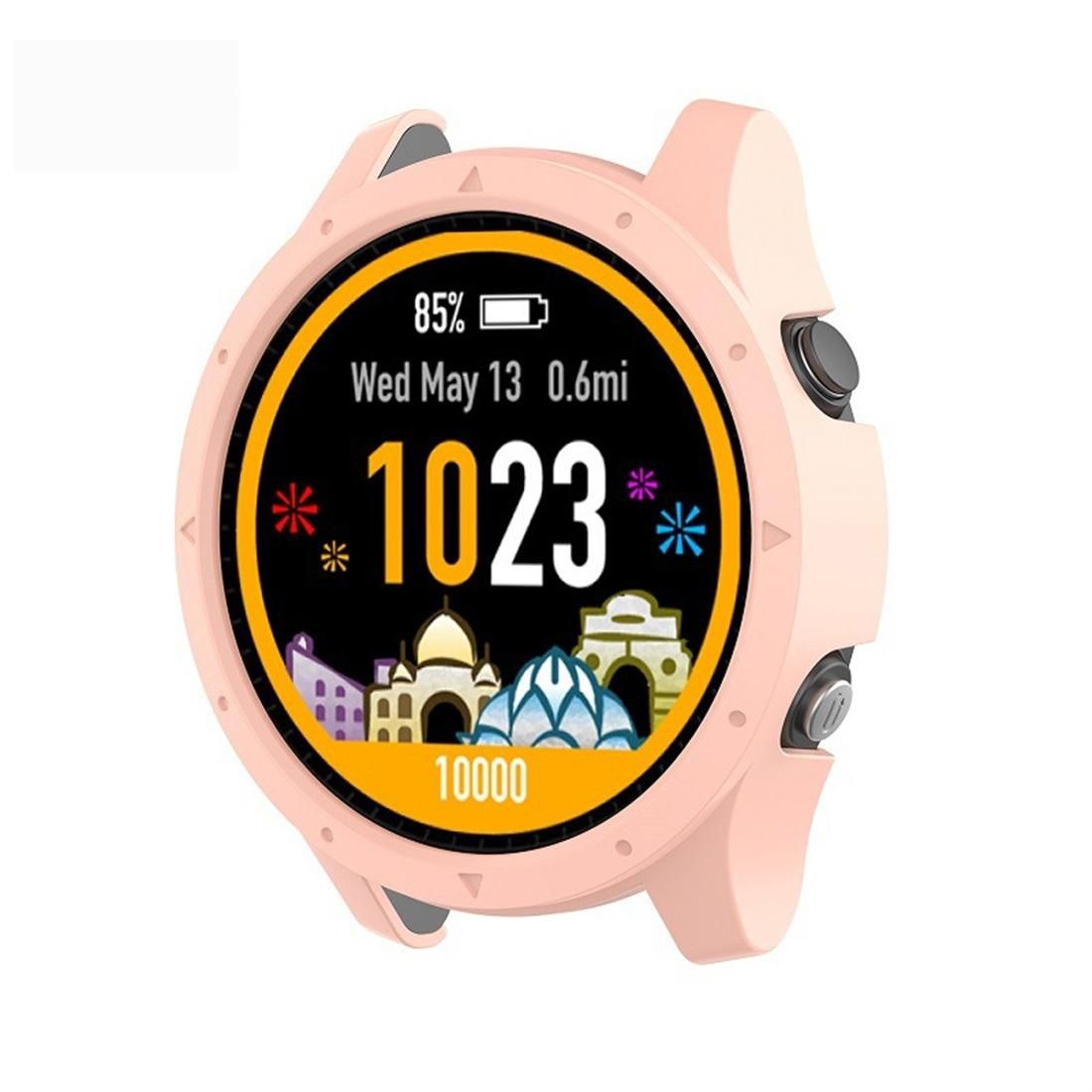 Smart Watch PC Protective Case for Garmin Forerunner 935 (Light Pink)