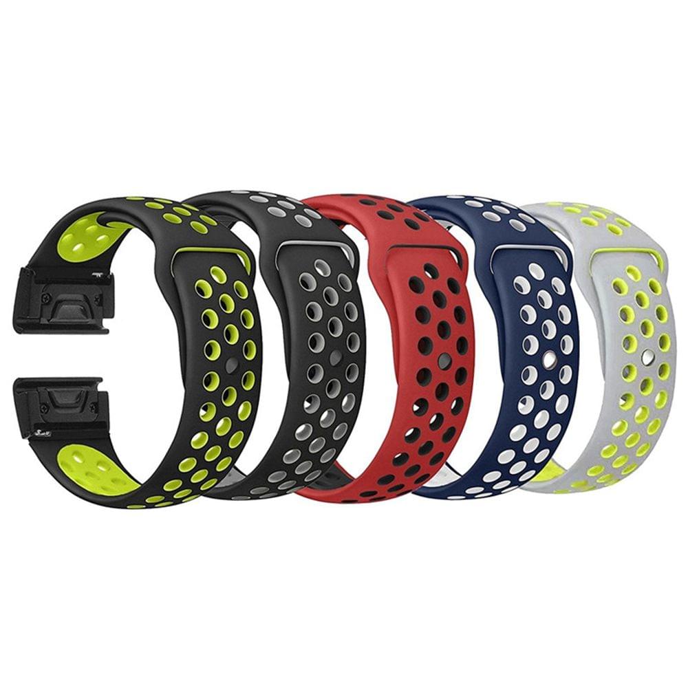 Uniqkart for Garmin Fenix ??5 5x 7 Colors Replacement Bracelet Soft - 22mm