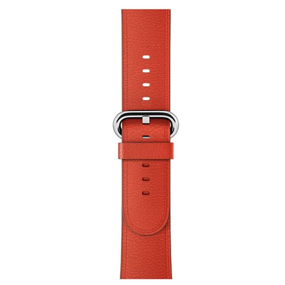 Uniqkart for A-pple Watch 1 2 3 4 5 Universal Leather Strap 38 42 MM - 38mm