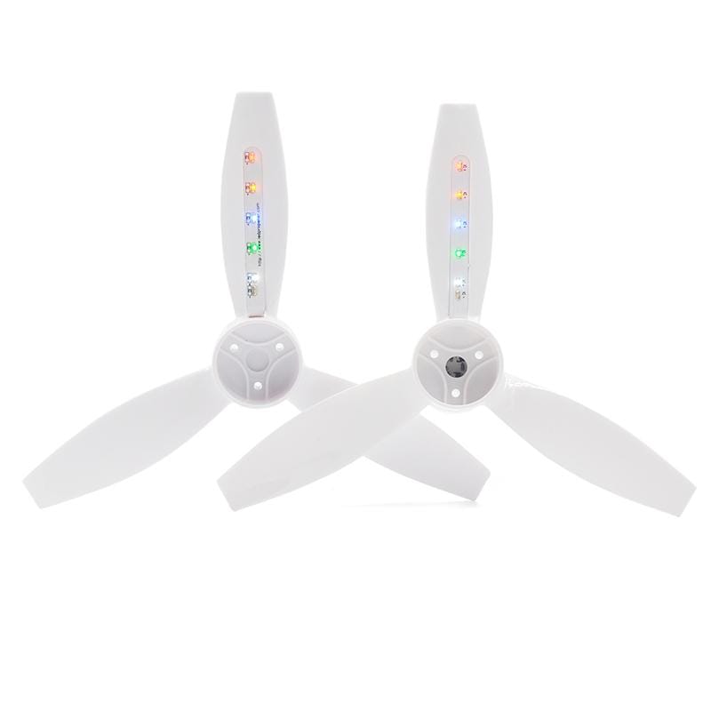 One Pair STARTRC LED Flashing Ring Propeller For Parrot Bebop 2 Drone Series (White)