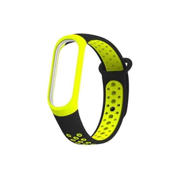 Colorful Silicone Wrist Strap Watch Band for Xiaomi Mi Band 3 & 4 (Green)