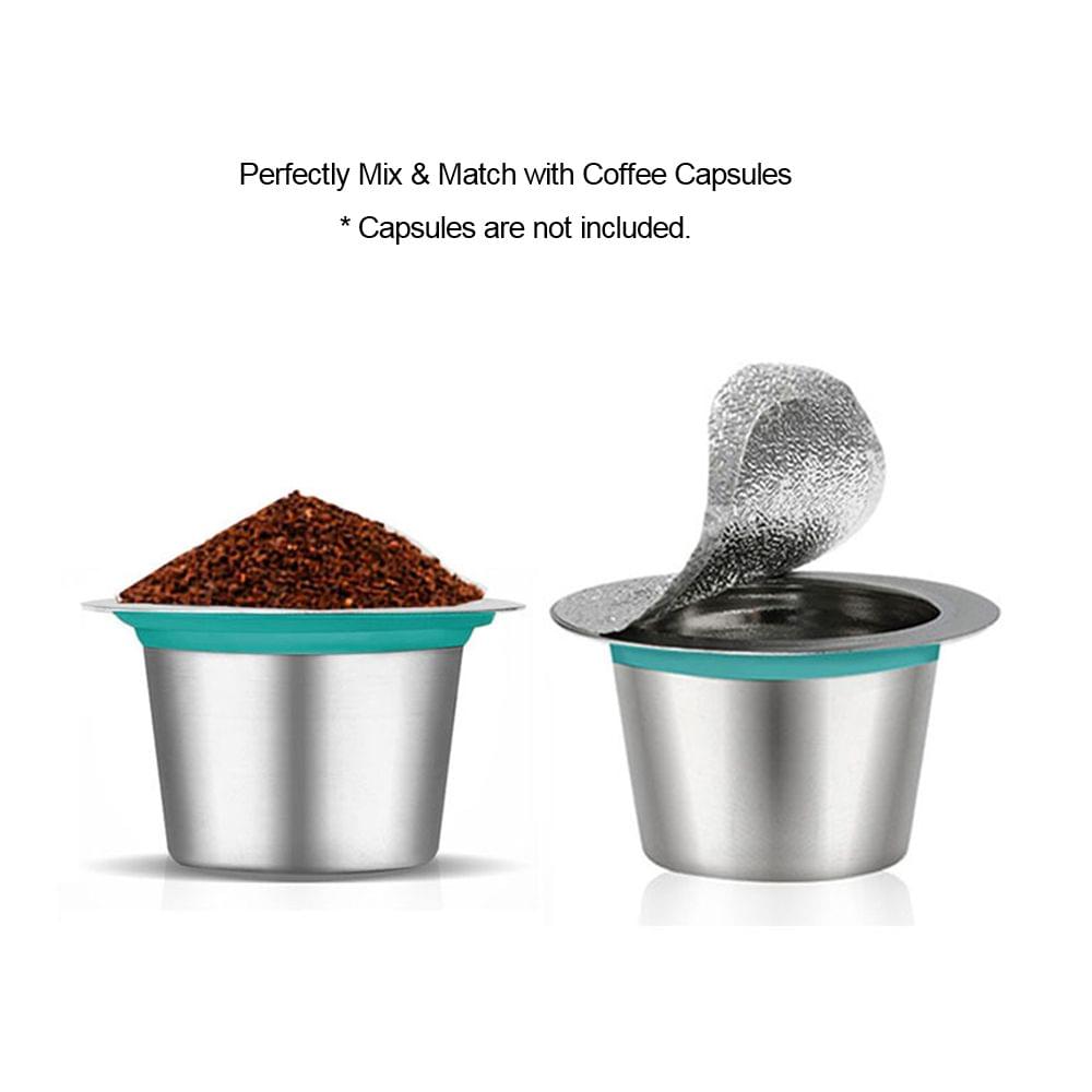 Aluminum Foil Lids for Reusable Coffee Capsules Compatible