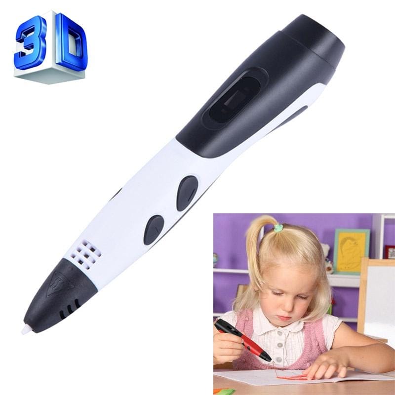 Gen 6th ABS / PLA Filament Kids DIY Drawing 3D Printing Pen with LCD Display (Style3)