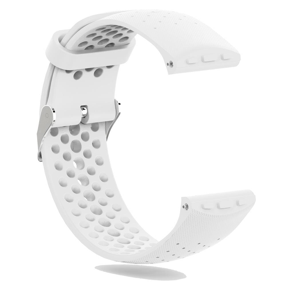 For POLAR Vantage M Silicone Watch Strap (White)