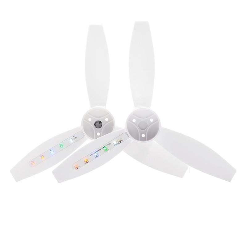 One Pair STARTRC LED Flashing Ring Propeller For Parrot Bebop 2 Drone Series (White)