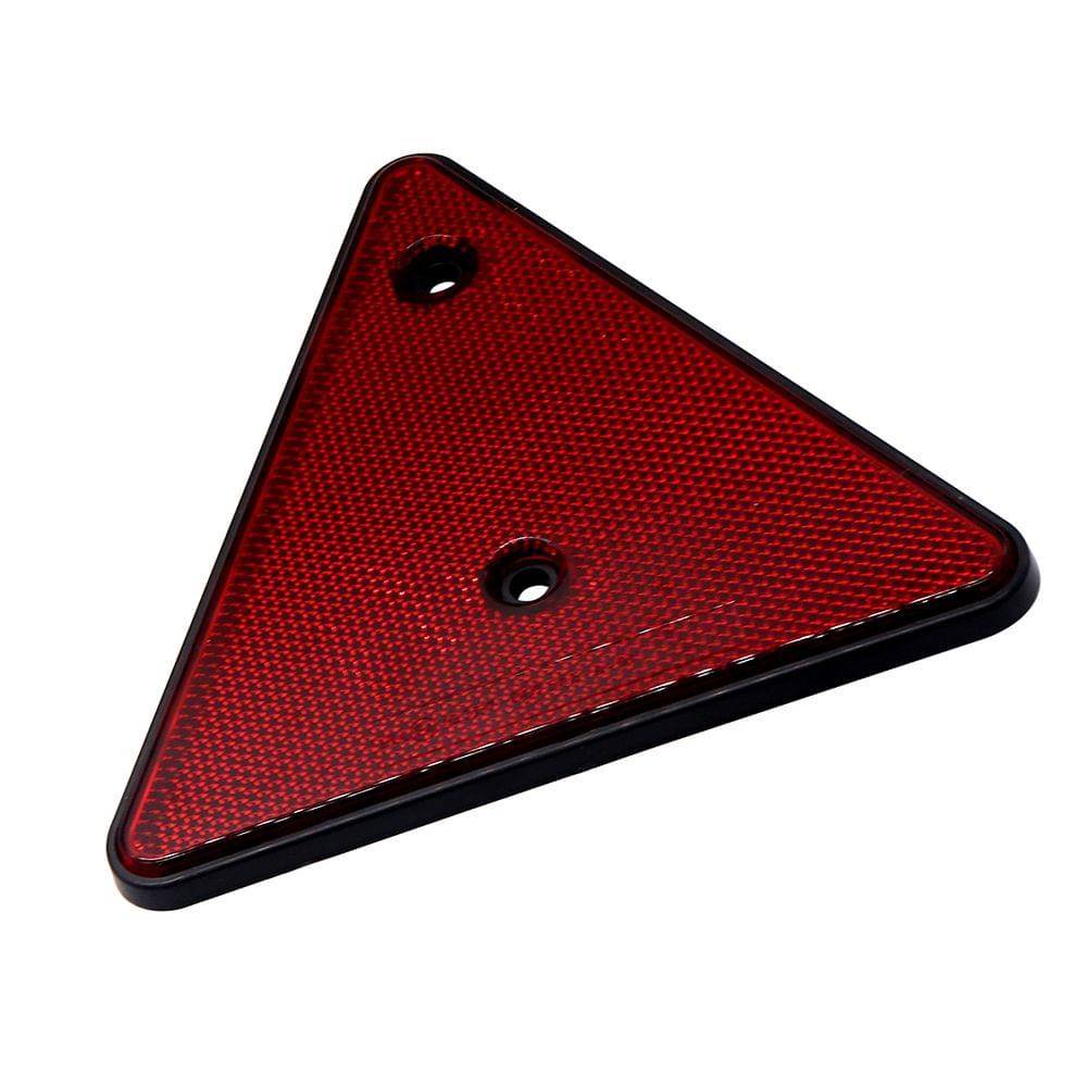 Light Reflector Triangular Red for Trailer Truck Bus