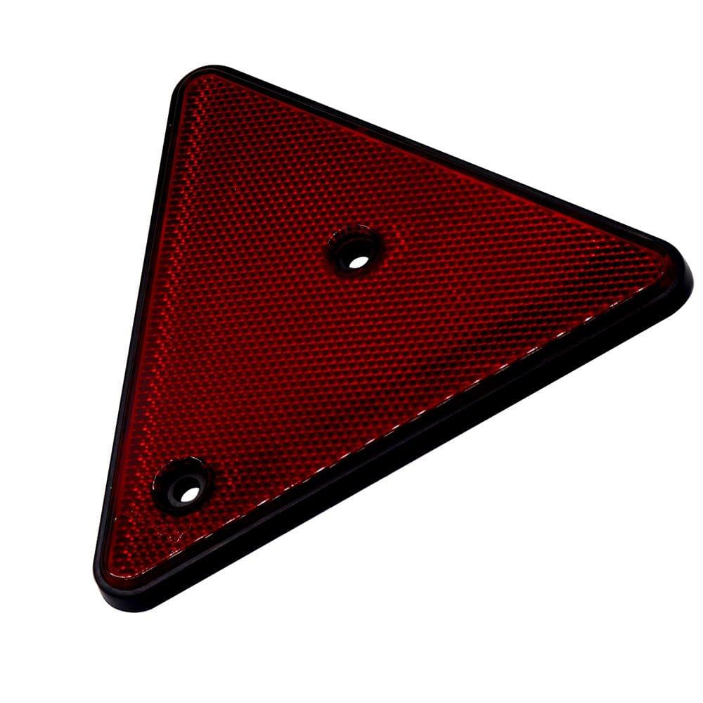 Light Reflector Triangular Red for Trailer Truck Bus