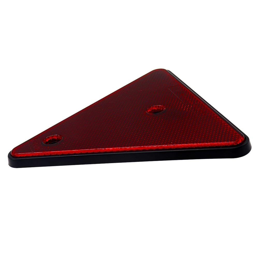 Light Reflector Triangular Red for Trailer Truck Bus