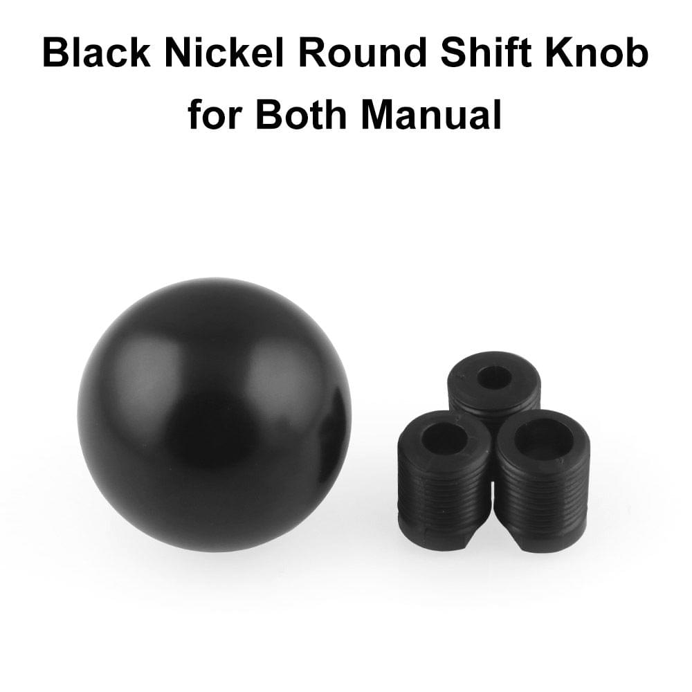 Car Gear Shift Knob Shifter Lever Round Ball Shape Black