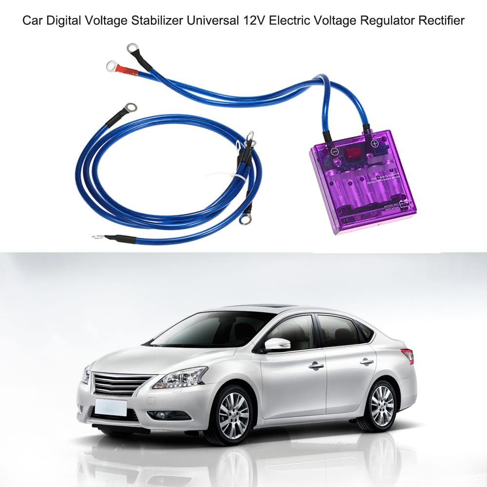 Car Digital Voltage Stabilizer Universal 12V Electric