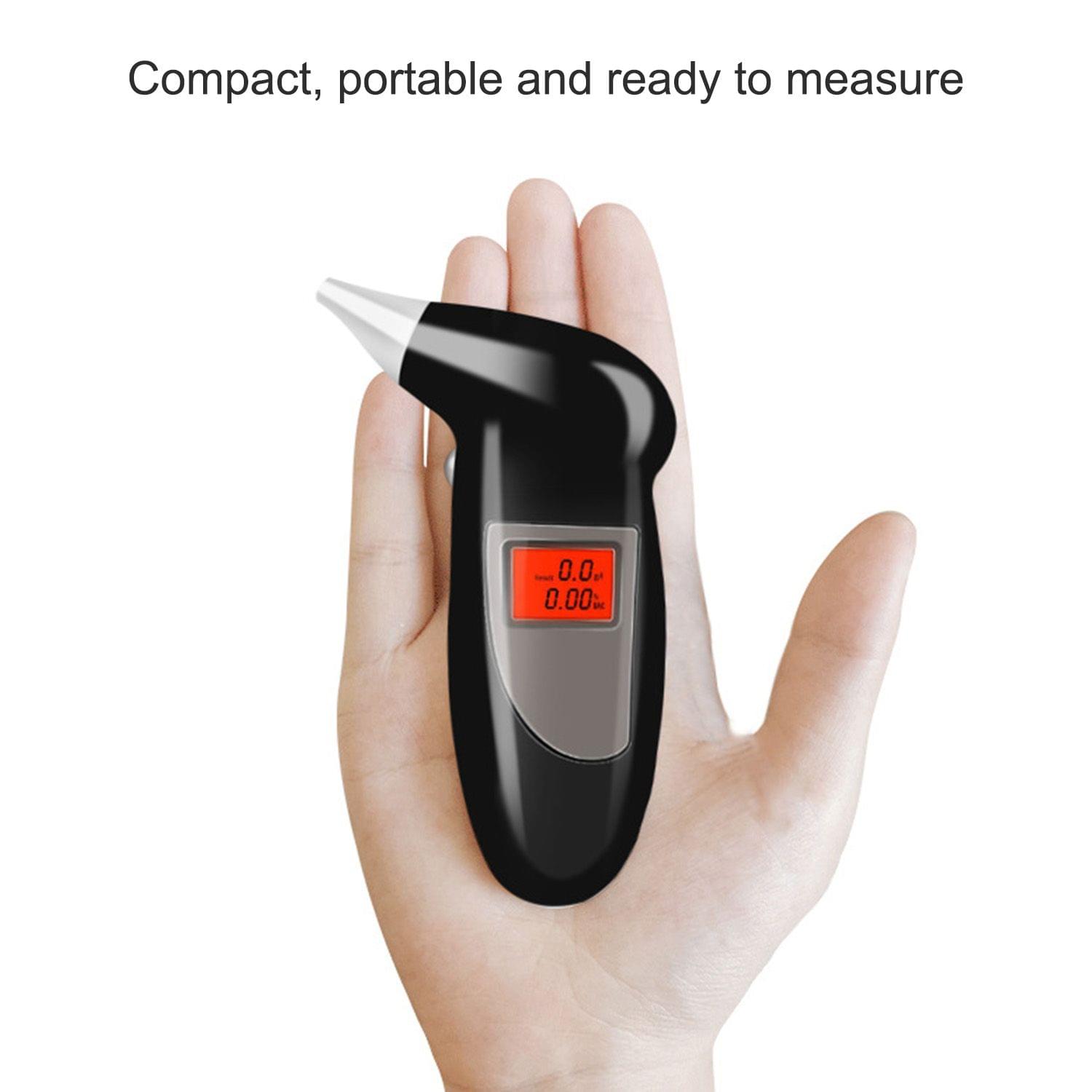 Portable Breath Alcohol Tester Breathalyzer for Personal and