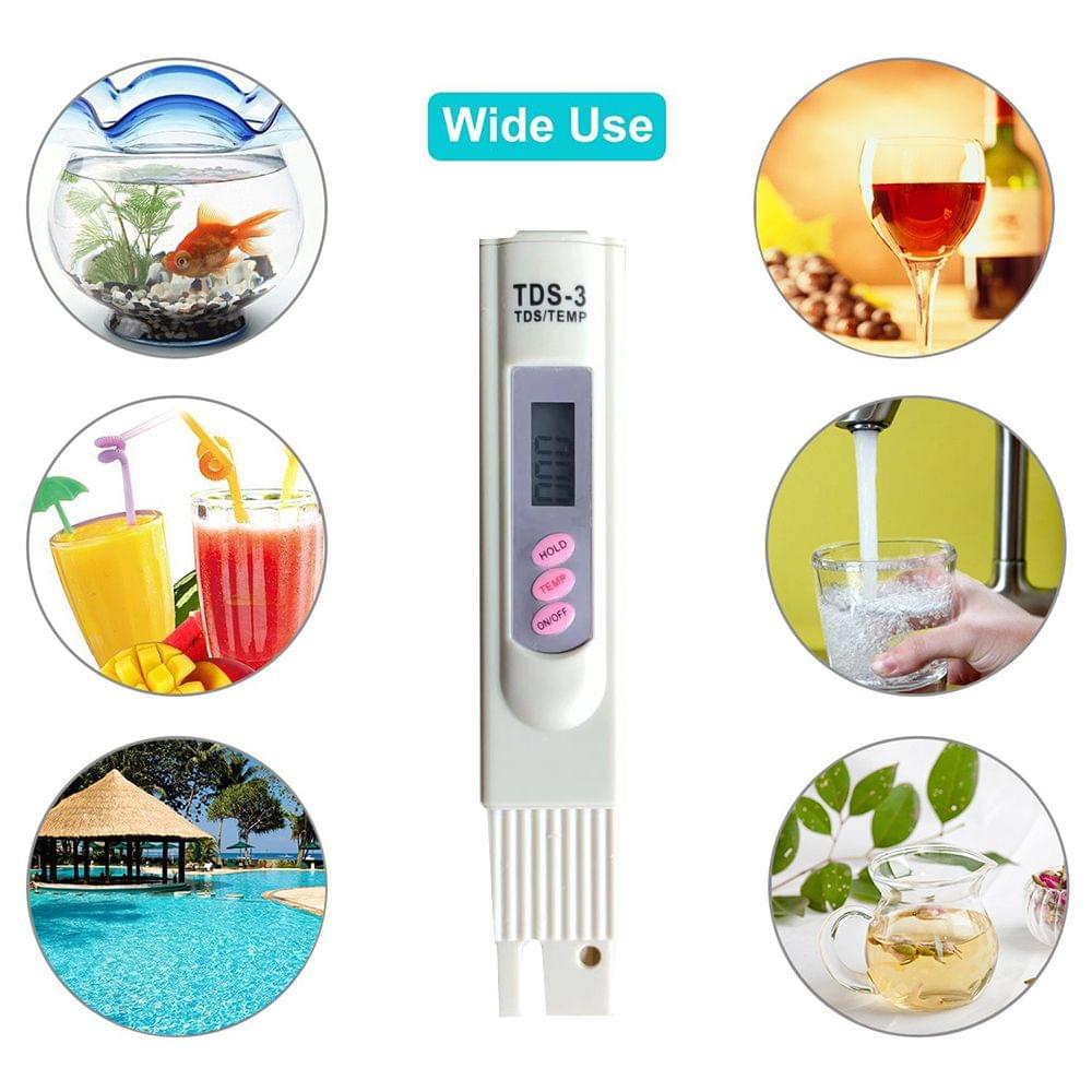 Water Quality Tester Portable TDS Pen Tester High Precision