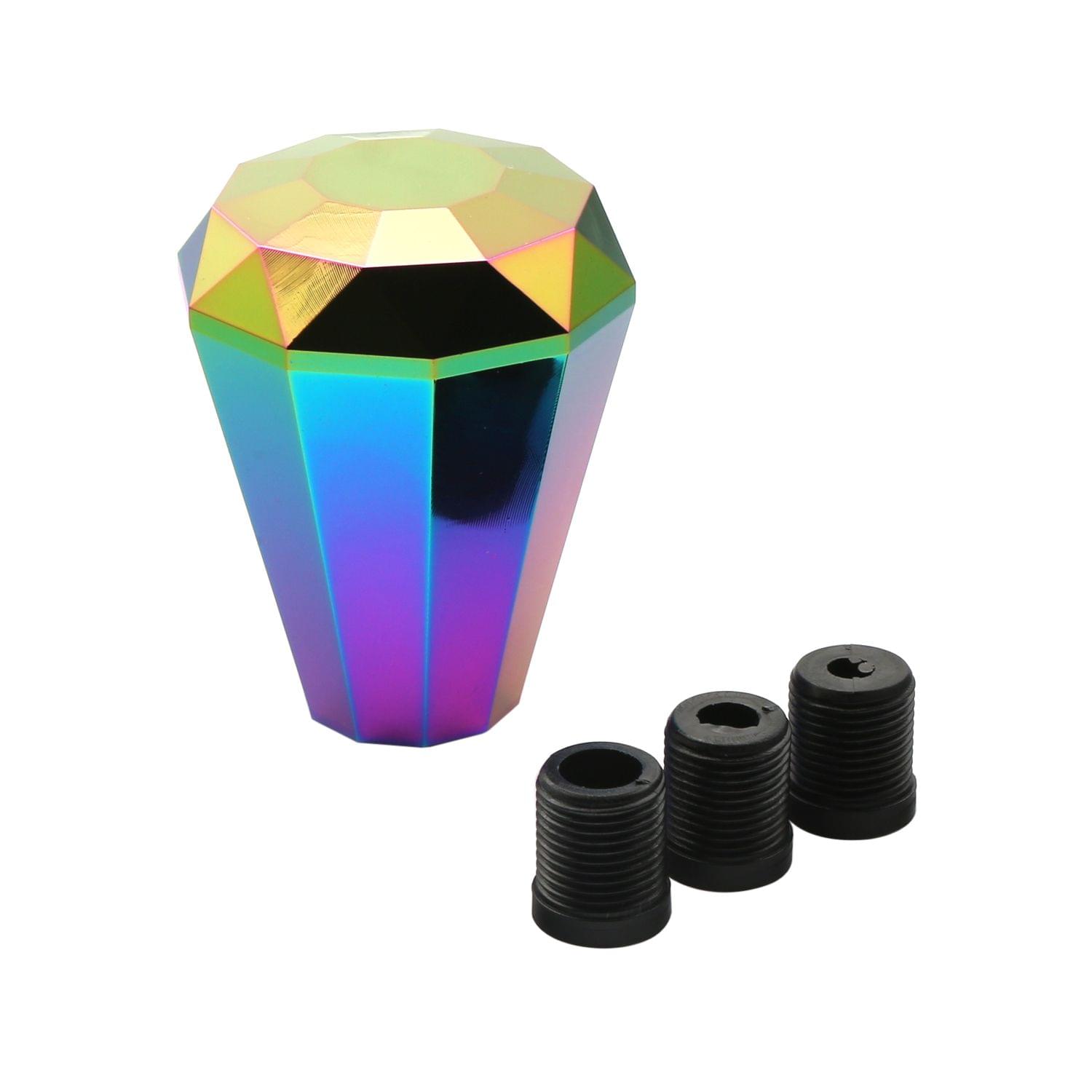 Universal Diamond Shape Manual Gear Shift Knob fitment for - Gear Shift