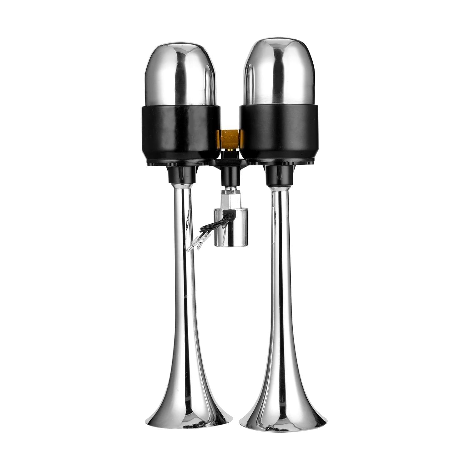 Dual Trumpet Air Horn 200DB Universal Trumpet Truck Dual Air