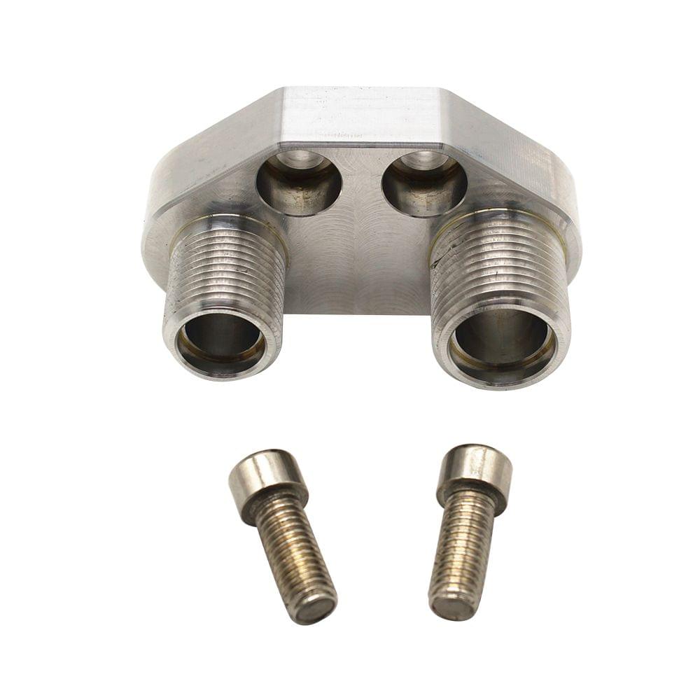 AC Compressor Adapter Fitting Sanden SD7B10 7176 Billet