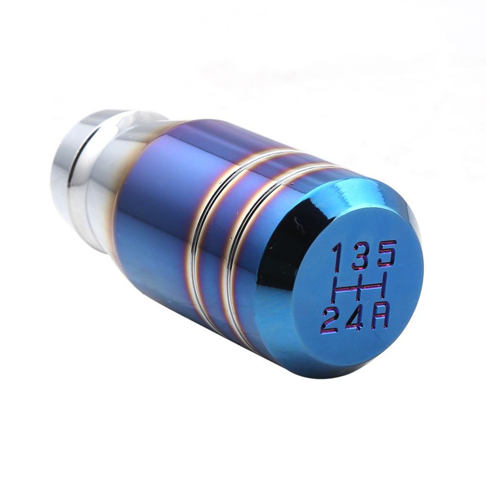 Aluminium Alloy Bluing Universal Car Gear Shift Knob Shifter