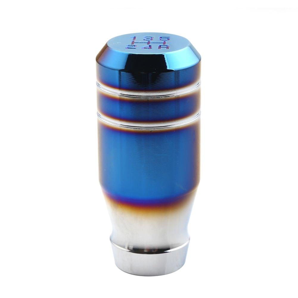 Aluminium Alloy Bluing Universal Car Gear Shift Knob Shifter