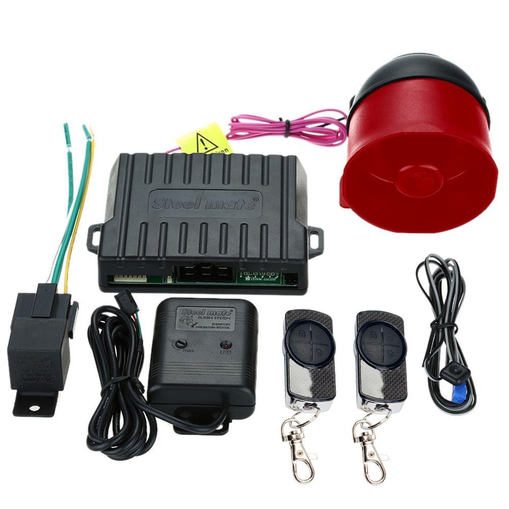 Steelmate 838N 1 Way Car Alarm System Match Central Locking