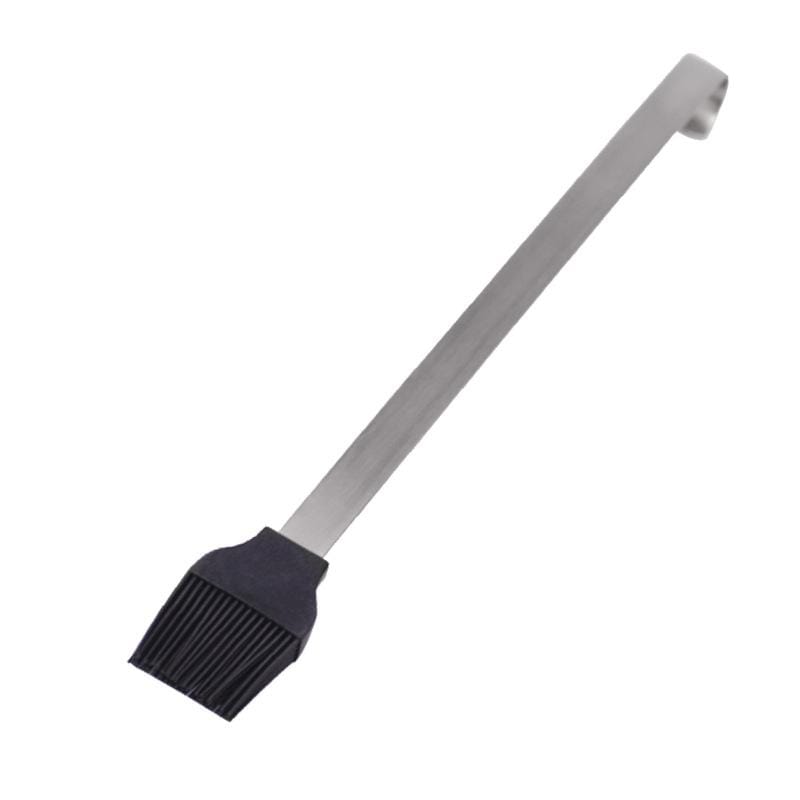 Silicone Oil Brush Stainless Steel Barbecue Brush Seasoning Brush DIY Cake Barbecue Baking Tool