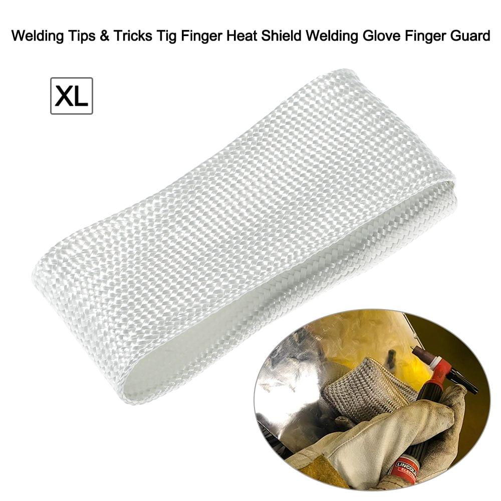 Welding Tips & Tricks Tig Finger Heat Shield Welding Glove - XL