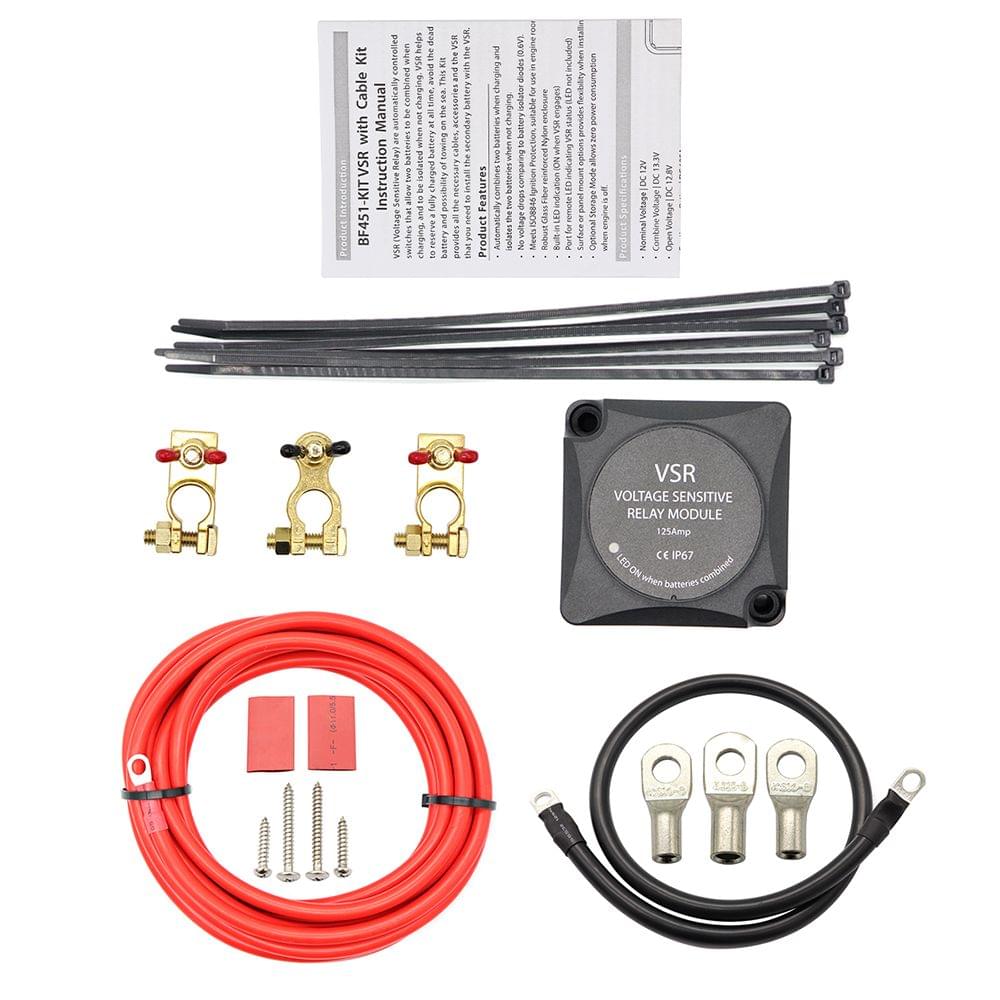 Voltage Sensitive Relay Automatic Charging Relay Dual