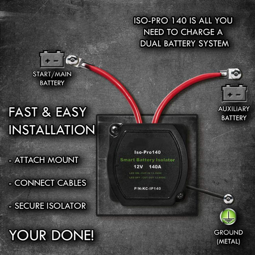 Voltage Sensitive Relay Automatic Charging Relay Dual