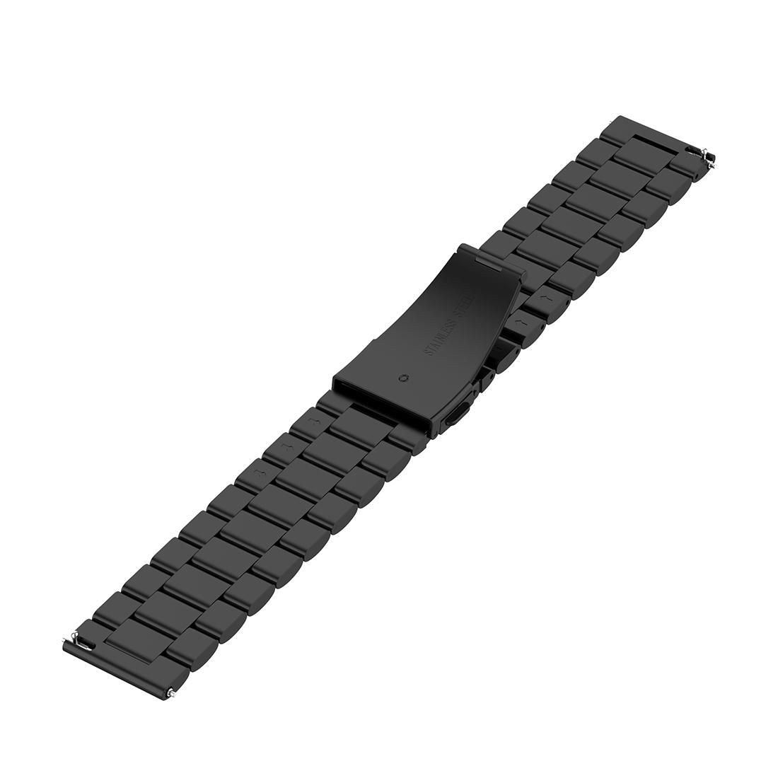 22mm Steel Wrist Strap Watch Band for Fossil Hybrid Smartwatch HR, Male Gen 4 Explorist HR / Male Sport (Silver)