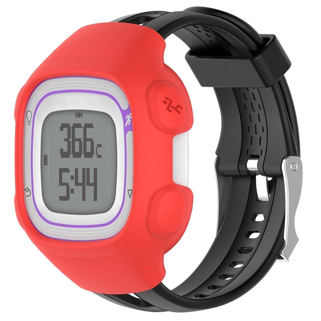 Smart Watch Silicone Protective Case for Garmin Forerunner 10 / 15 (Red)