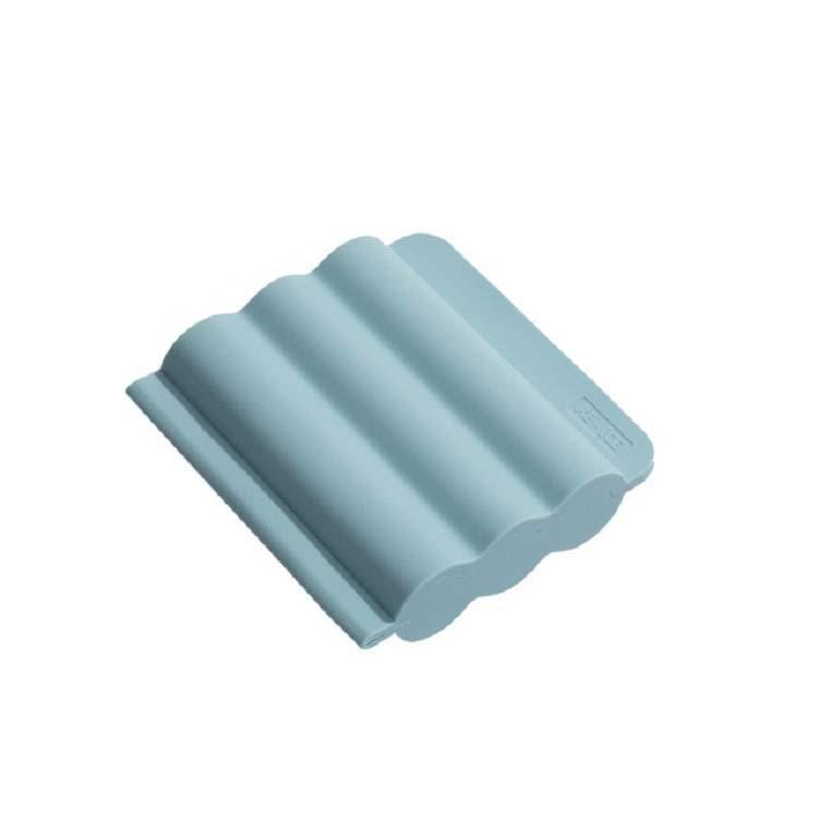 Wavy Multi-cell Ice Cube Mold Food Grade Silicone Ice Cube (Dark Blue)