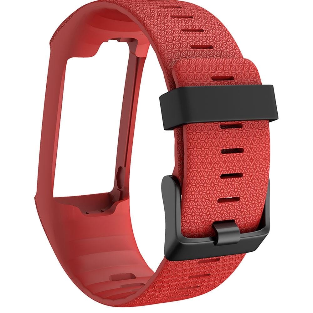 For POLAR A360 & 370 Textured Watch Strap (Red)