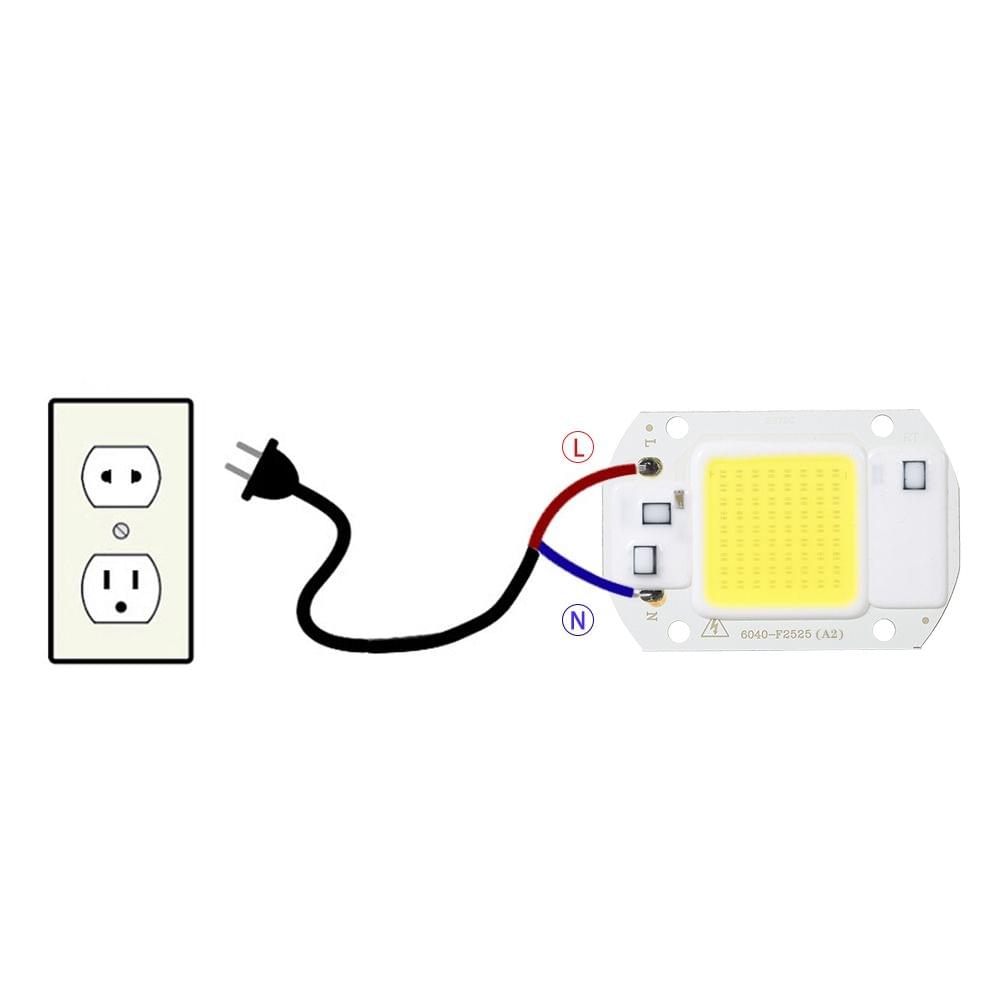 20W AC COB Cast Light Warm White Light Engine 3000K Color - 20W