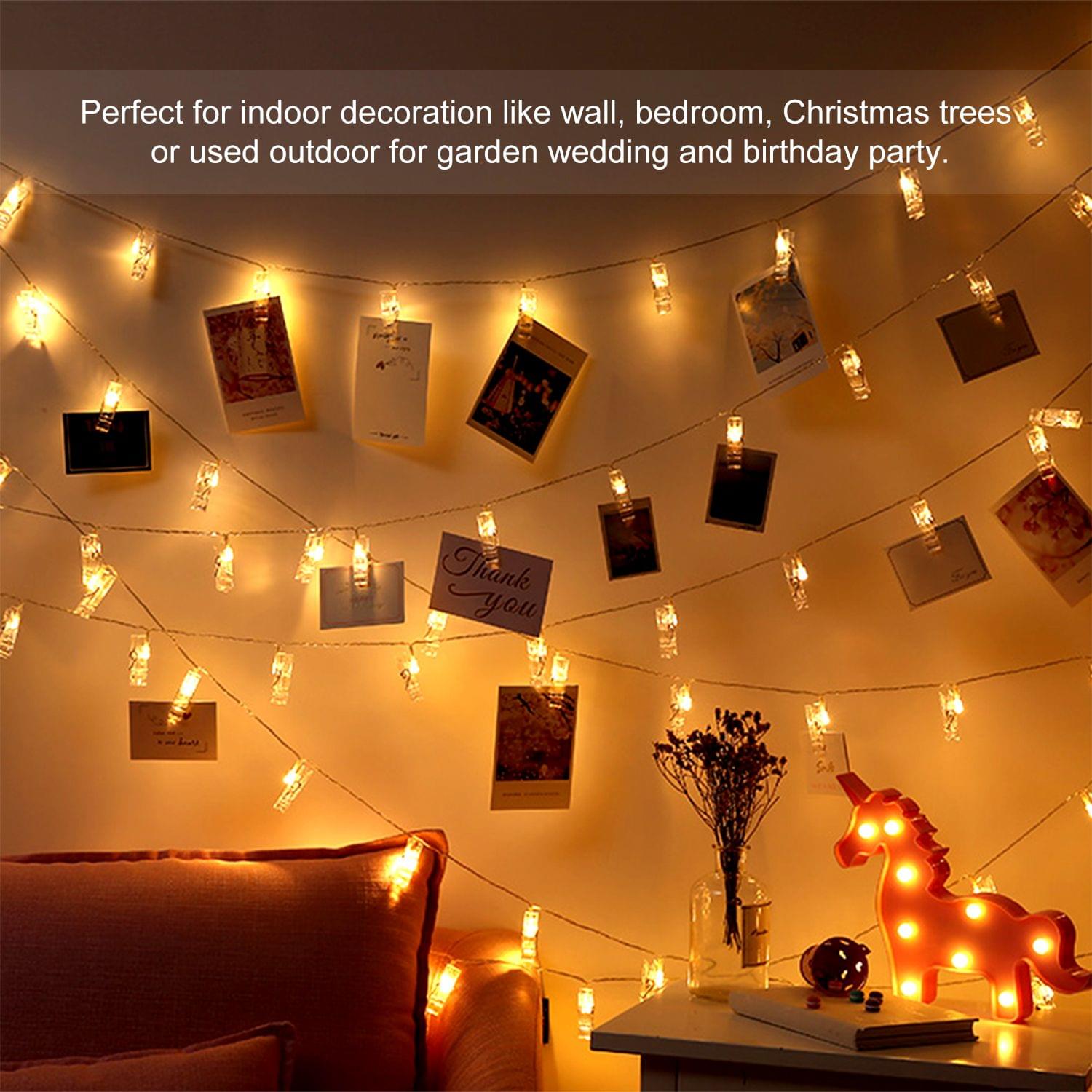 Batterys Powered 20leds Warm White Fairy String Lights