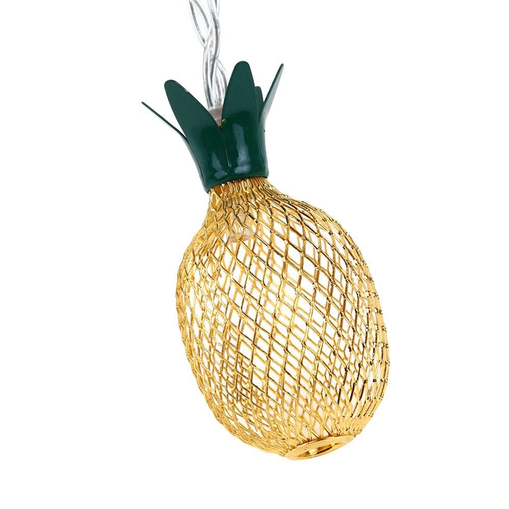 Decorative Light String with Cute Appearance USB 10LEDs - pineapple