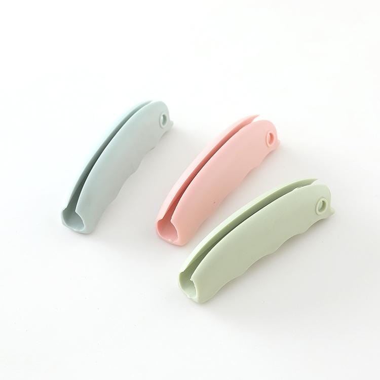 40 PCS Silicone Anti-stroke Handle Effort-saving Bag Carrier Plastic Bag Shopping Bag Handle Lifter (Pink)