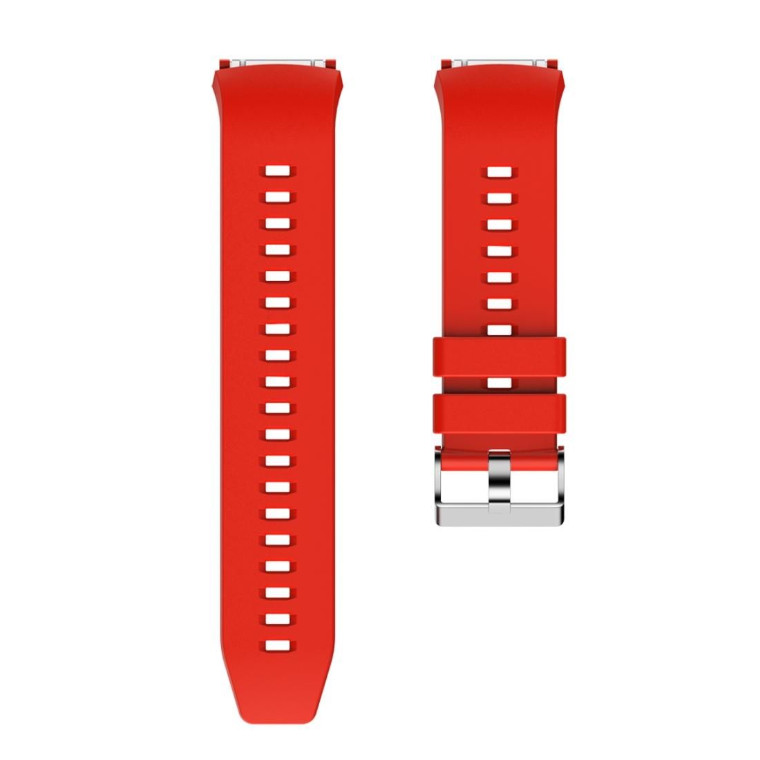 For Huawei Watch GT 2e Silicone Replacement Strap Watchband (Red)