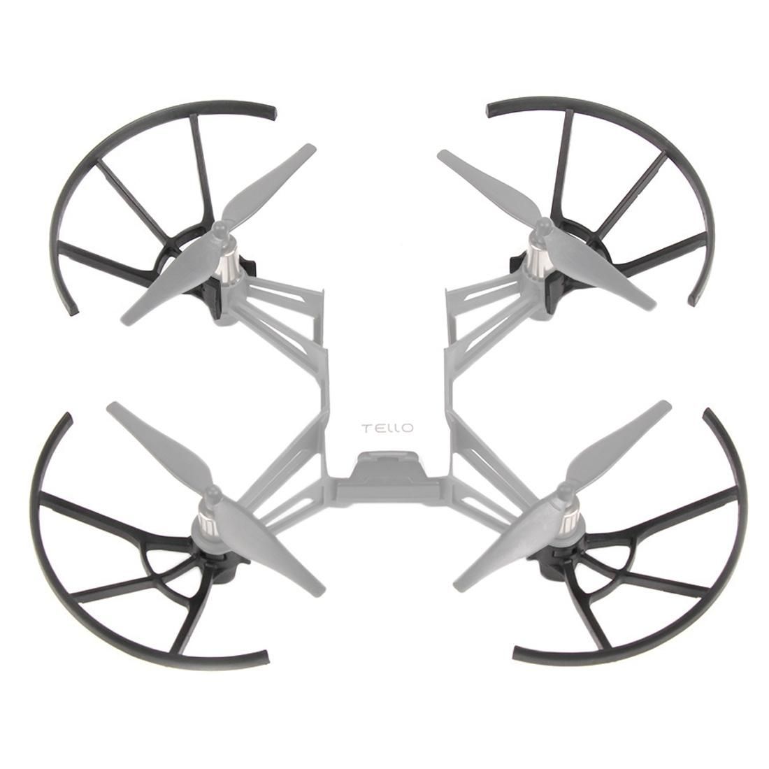 4 PCS Propeller Protective Covers for DJI TELLO Drone (Black)