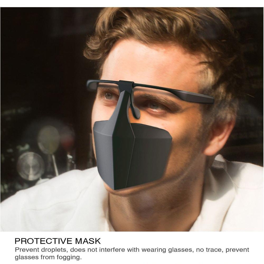 Plastic Protective Mask Against Droplets Anti-fog Isolation