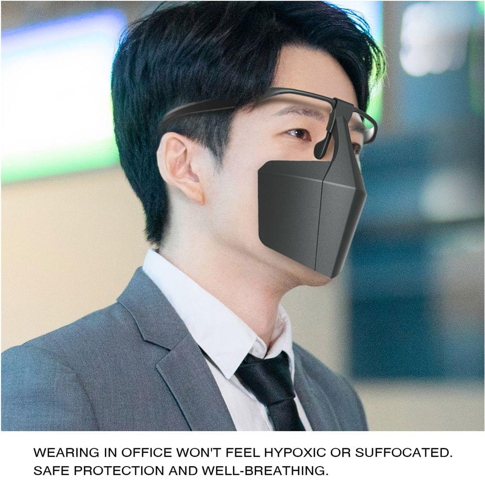 Plastic Protective Mask Against Droplets Anti-fog Isolation