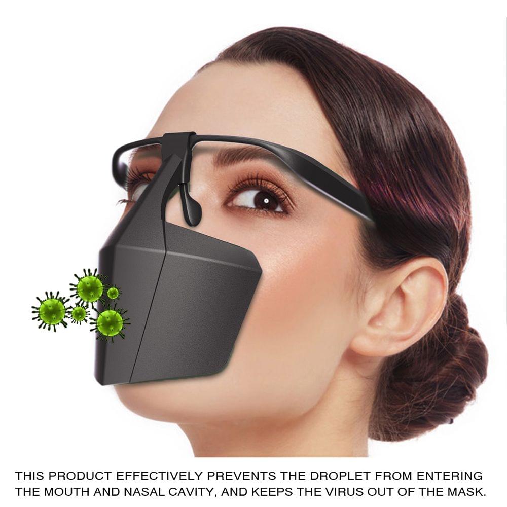 Plastic Protective Mask Against Droplets Anti-fog Isolation