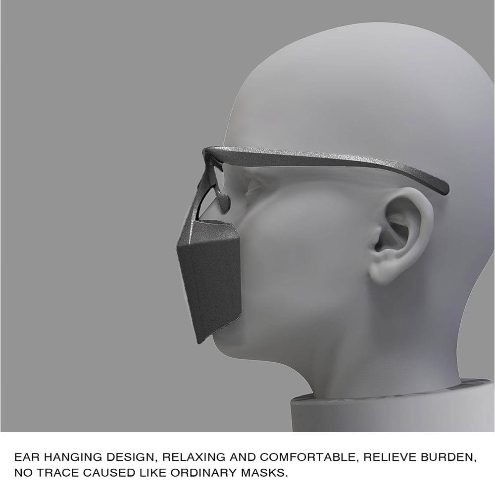 Plastic Protective Mask Against Droplets Anti-fog Isolation