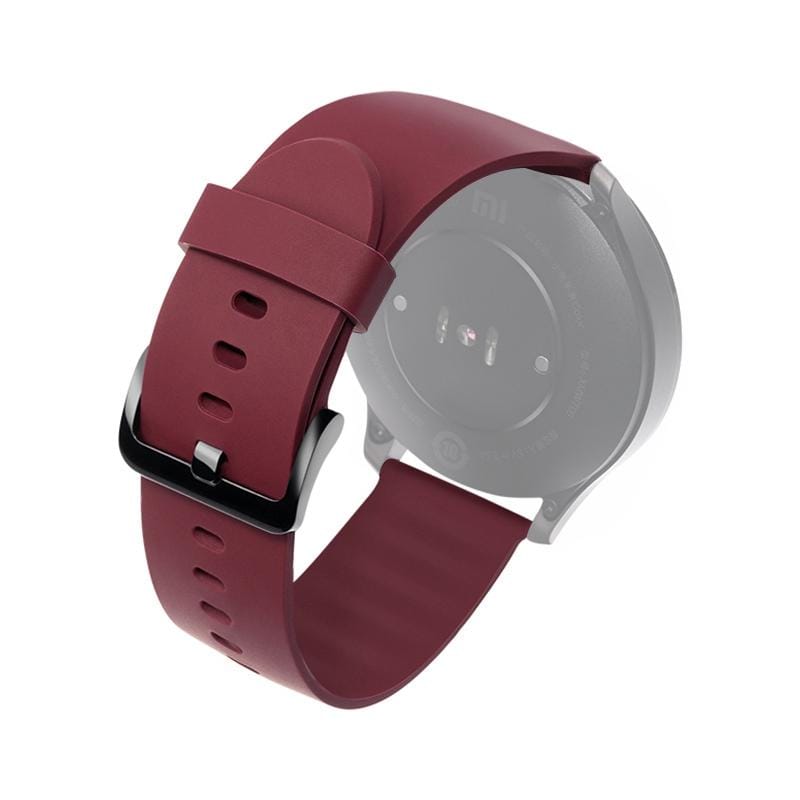 Original Xiaomi Smart Watch Silicone Watchband Replacement Wrist Strap for Xiaomi Watch Color CA0583 (Red)